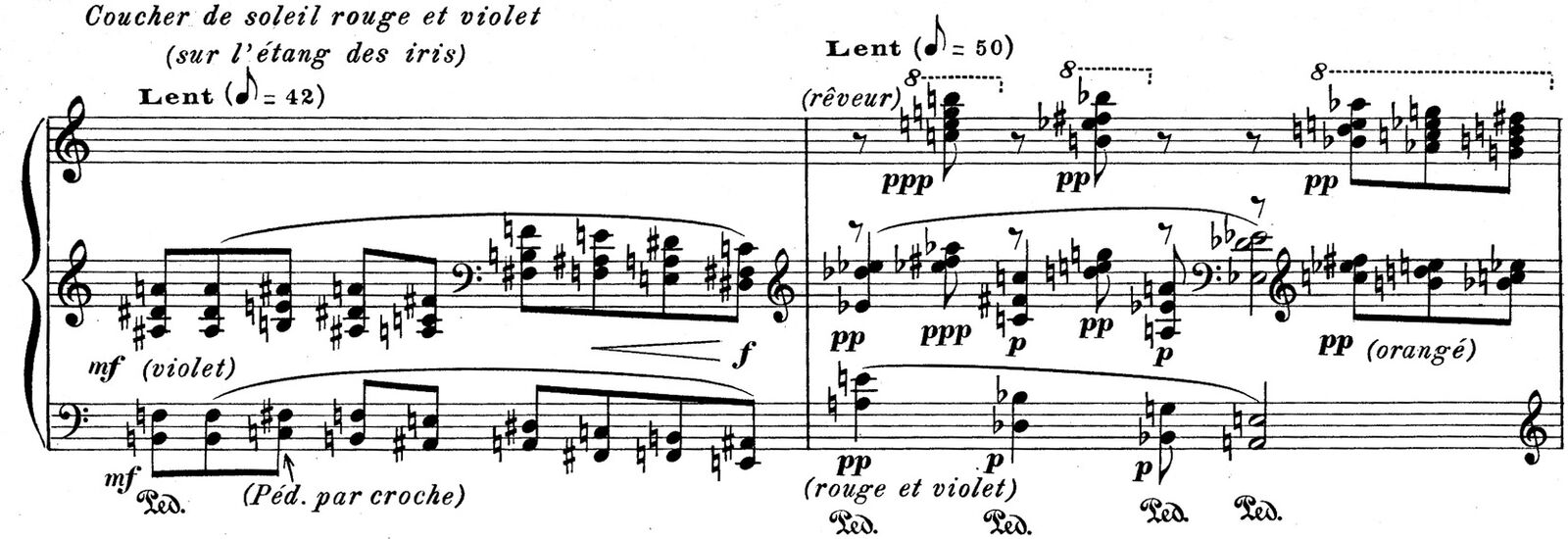 La Rousserolle Effarvatte Olivier Messiaen